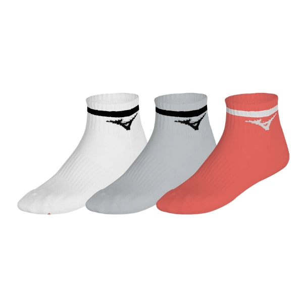 Mizuno Training Mid Socks Three Pack Cloudscape