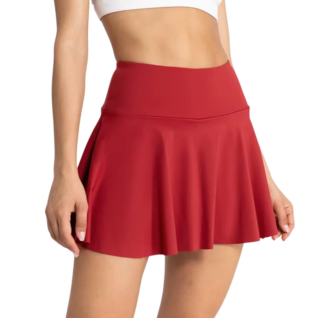 Pickleodian Plain Waisted Skort