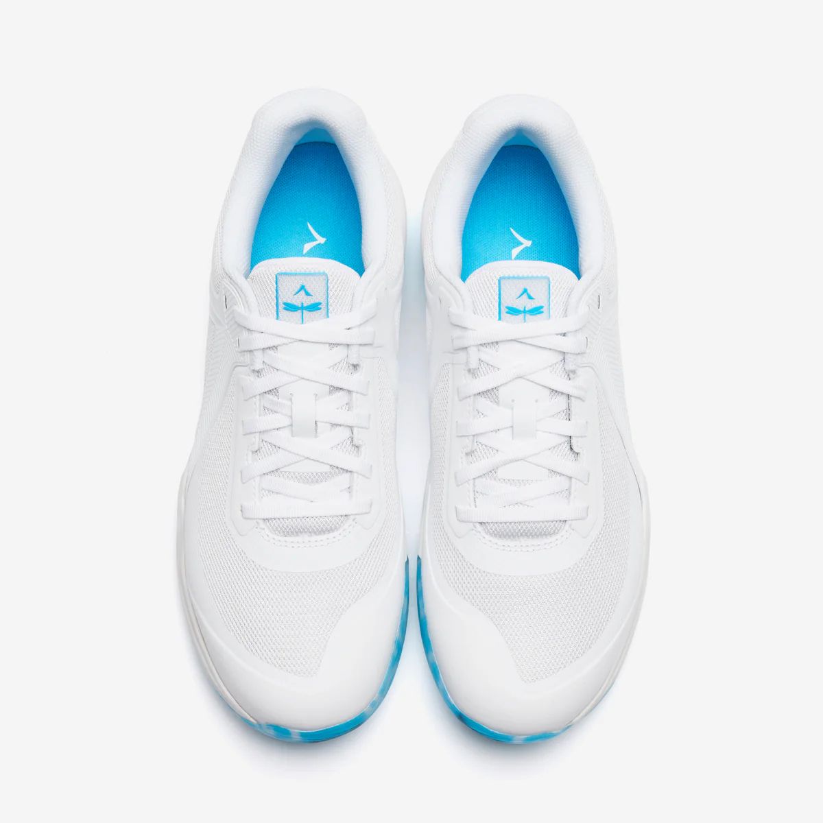 Dragonfly 2 White / Ice Blue - Indoor Pickleball Shoe