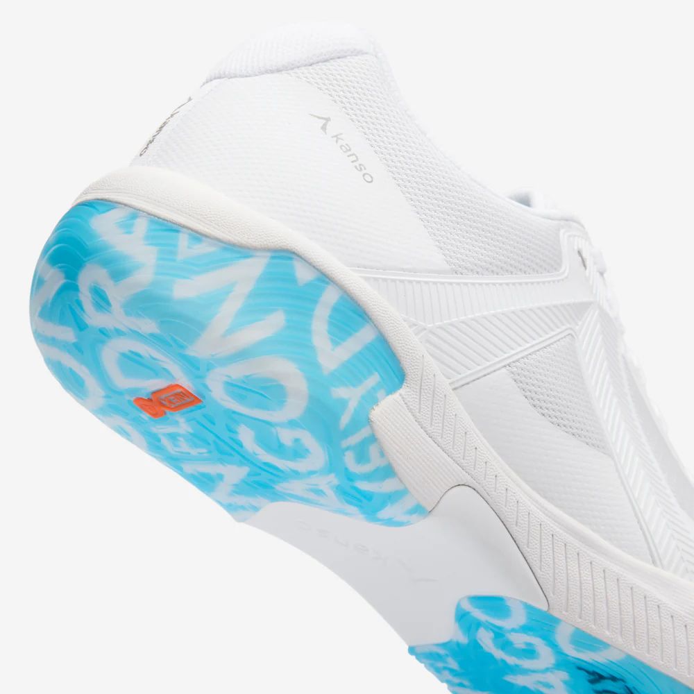 Dragonfly 2 White / Ice Blue - Indoor Pickleball Shoe