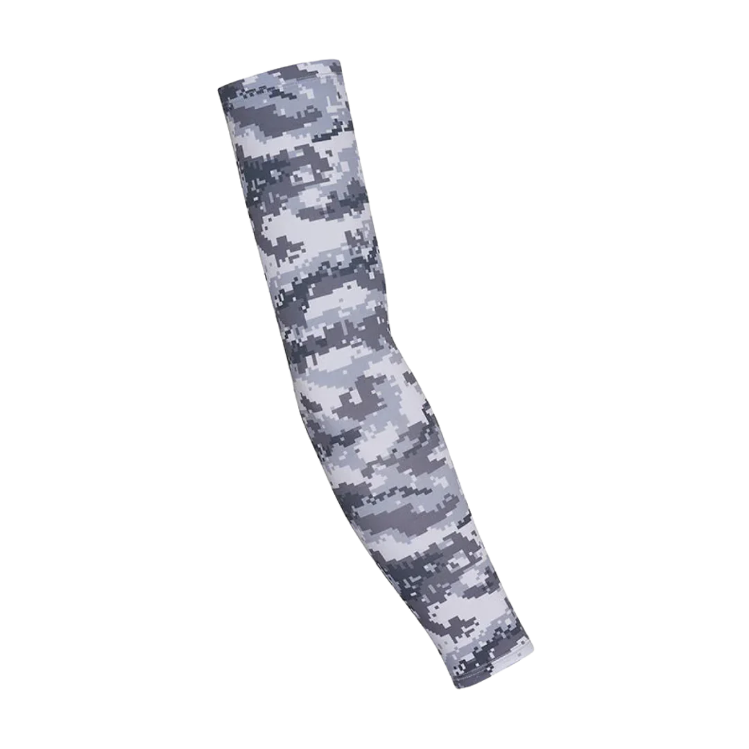 Sparms Sun Sleeves Grey Camo