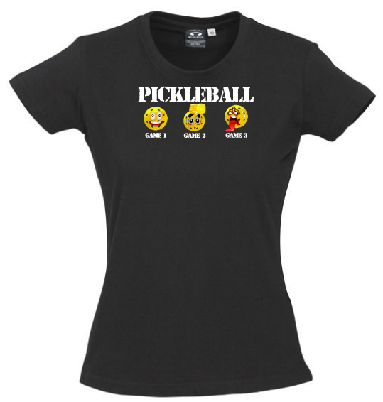 The Pickleball Collection Tee - Emoji Women