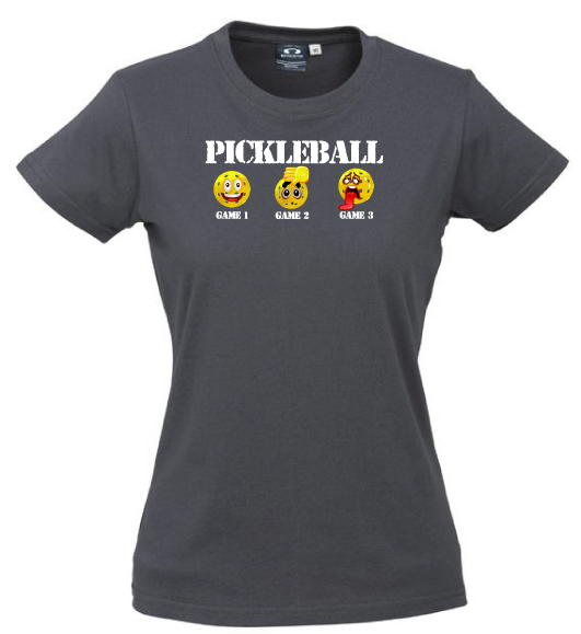 The Pickleball Collection Tee - Emoji Women