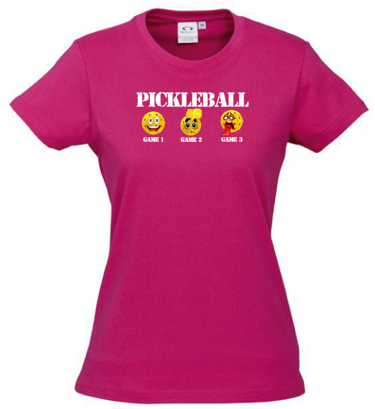 The Pickleball Collection Tee - Emoji Women