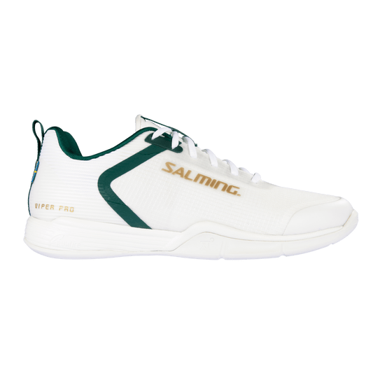 Salming Viper Pro White Green Unisex Court Shoe