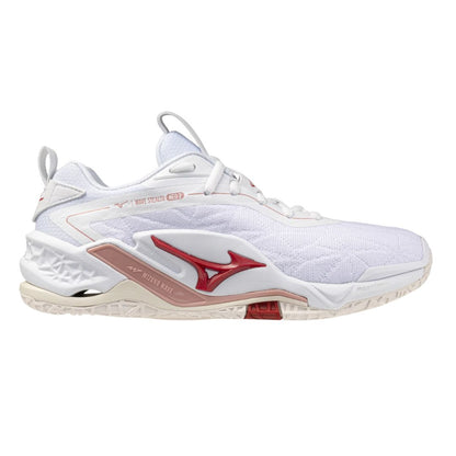 Mizuno Wave Stealth Neo 2 Wide Womens White Rose