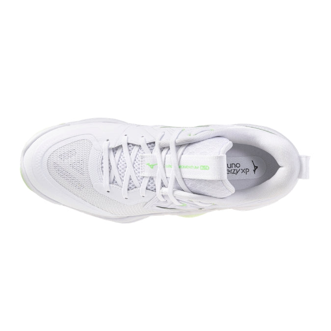 Mizuno Momentum Elite Women White Balsam Pickleball Shoe