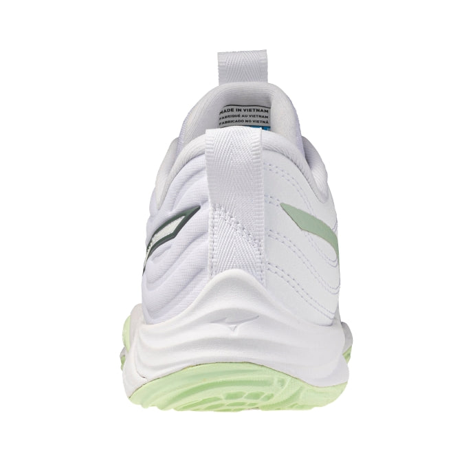 Mizuno Momentum Elite Women White Balsam Pickleball Shoe