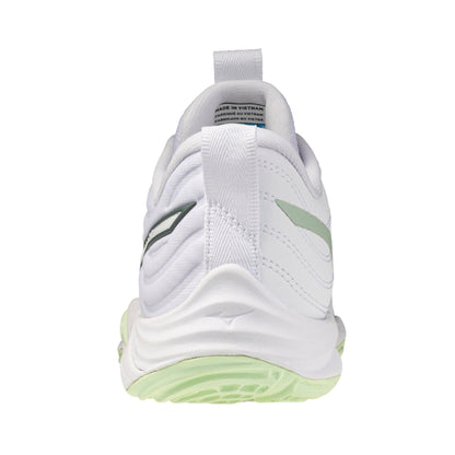 Mizuno Momentum Elite Women White Balsam Pickleball Shoe