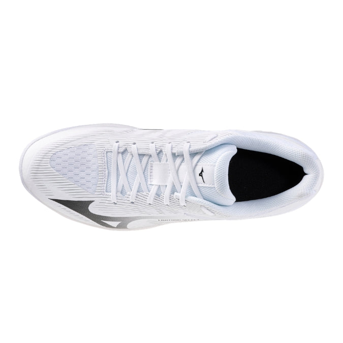 Mizuno Wave Lightning Select Men White Black Pickleball Shoe