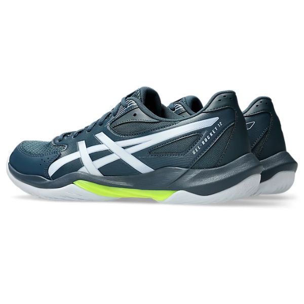 Asics Gel Rocket 12 Men Raw Indigo Pickleball Shoe