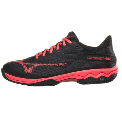 Mizuno Wave Exceed Light 2 AC Wide MEN Black Orange Pickleball Shoes