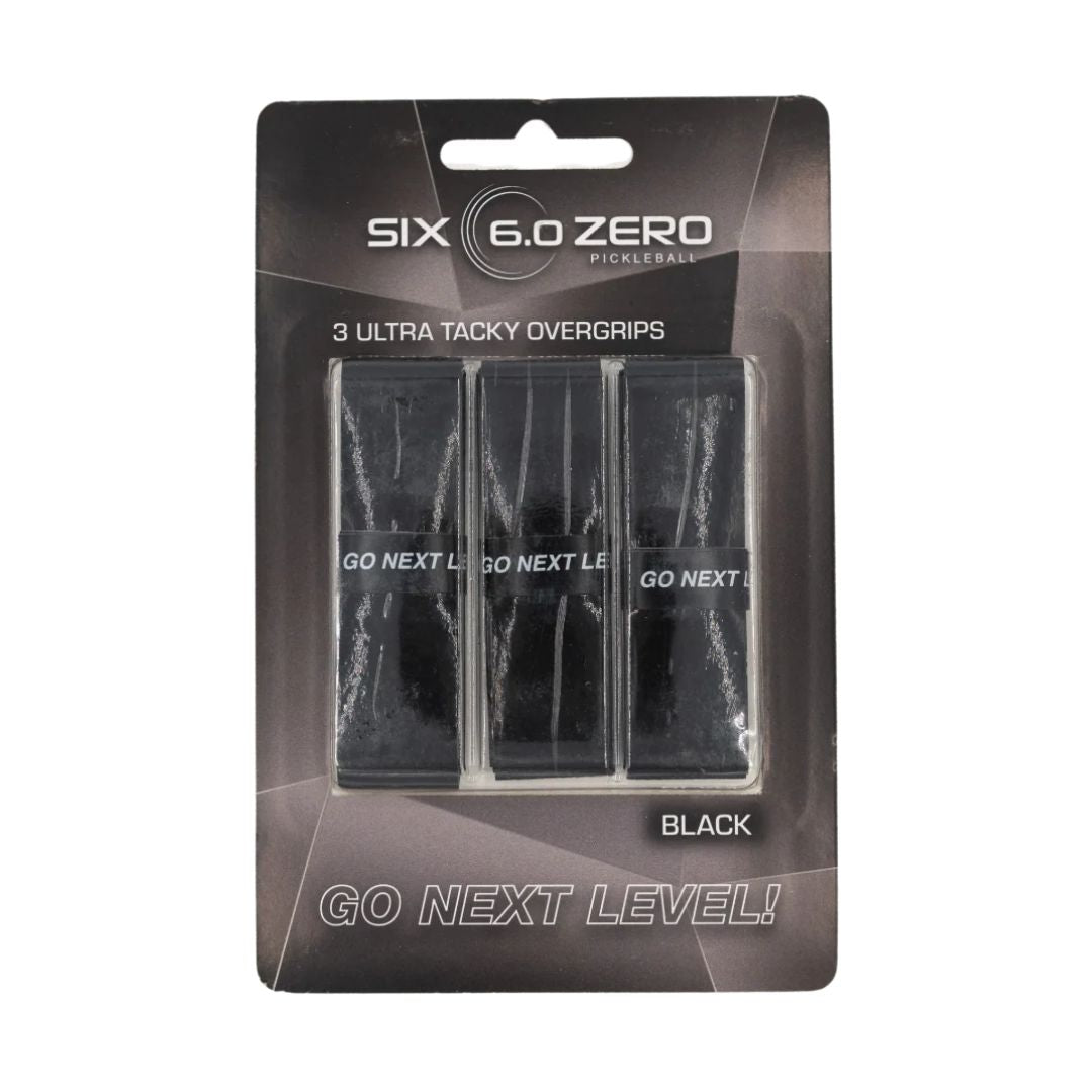 Six Zero Premium Ultra-Tack Overgrip 3 Pack