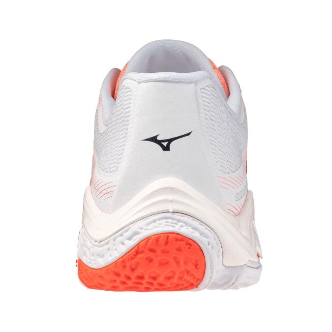 Mizuno Wave Lightning Elite Men white Flamingo Pickleball Shoe