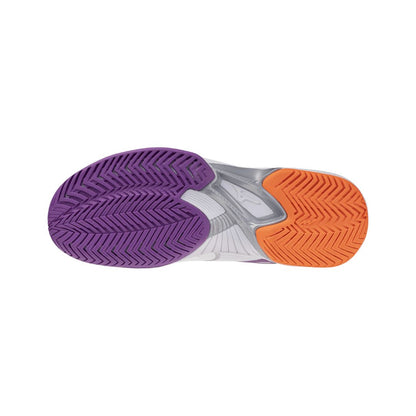 Mizuno Wave Exceed Court AC WOMEN White Purple Pickleball Shoes
