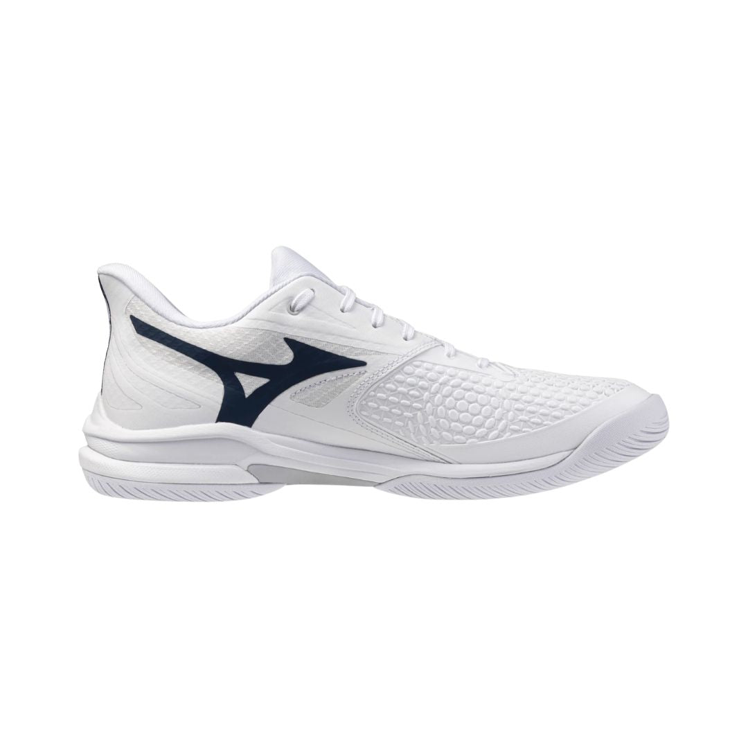 Mizuno Wave Exceed Tour 7 AC MEN White Blue Orange Pickleball Shoe