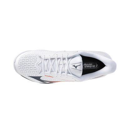 Mizuno Wave Exceed Tour 7 AC MEN White Blue Orange Pickleball Shoe