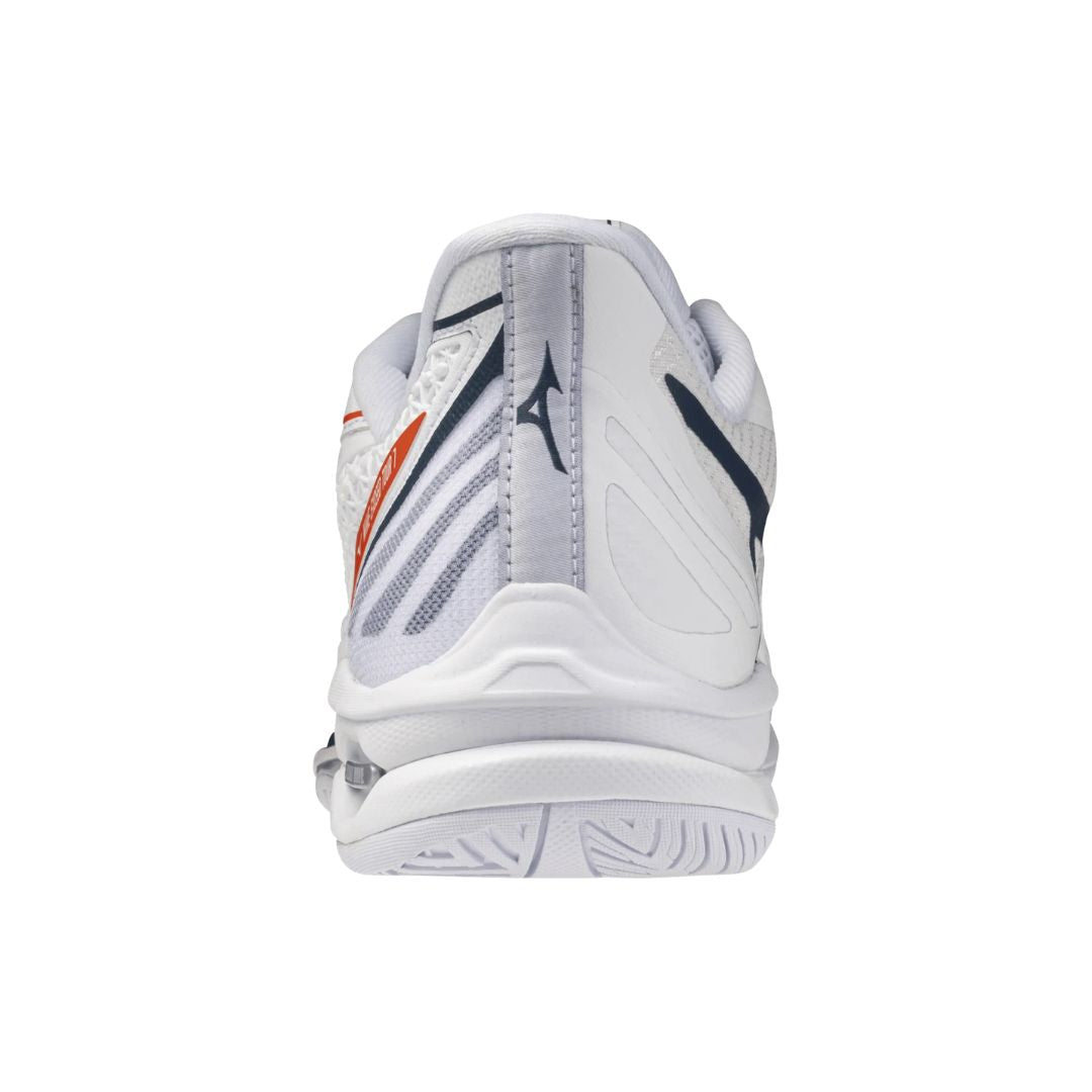 Mizuno Wave Exceed Tour 7 AC MEN White Blue Orange Pickleball Shoe