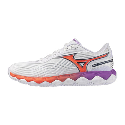 Mizuno Wave Enforce Tour 2 Women White Orange Purple