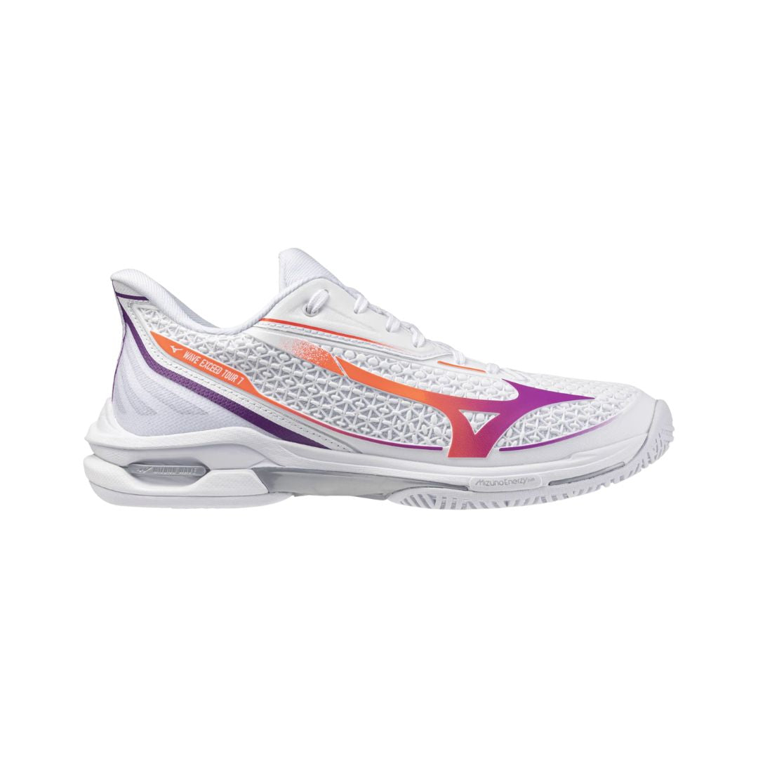 Mizuno Wave Exceed Tour 7 AC Women White Purple Orange