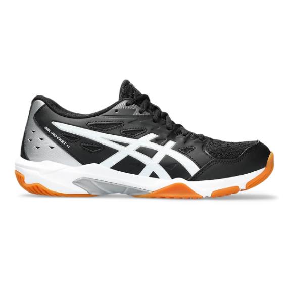 Asics Gel Rocket 11 Women's Pickleball Shoe Black Silver