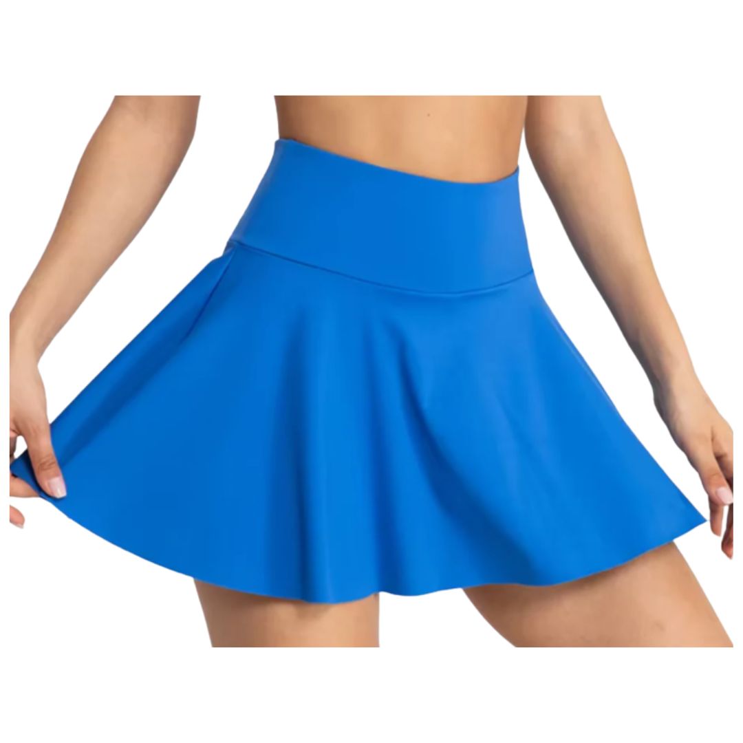 Pickleodian Plain Waisted Skort