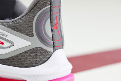 Mizuno Wave Exceed Tour 6 AC Women White Pink Pickleball Shoe