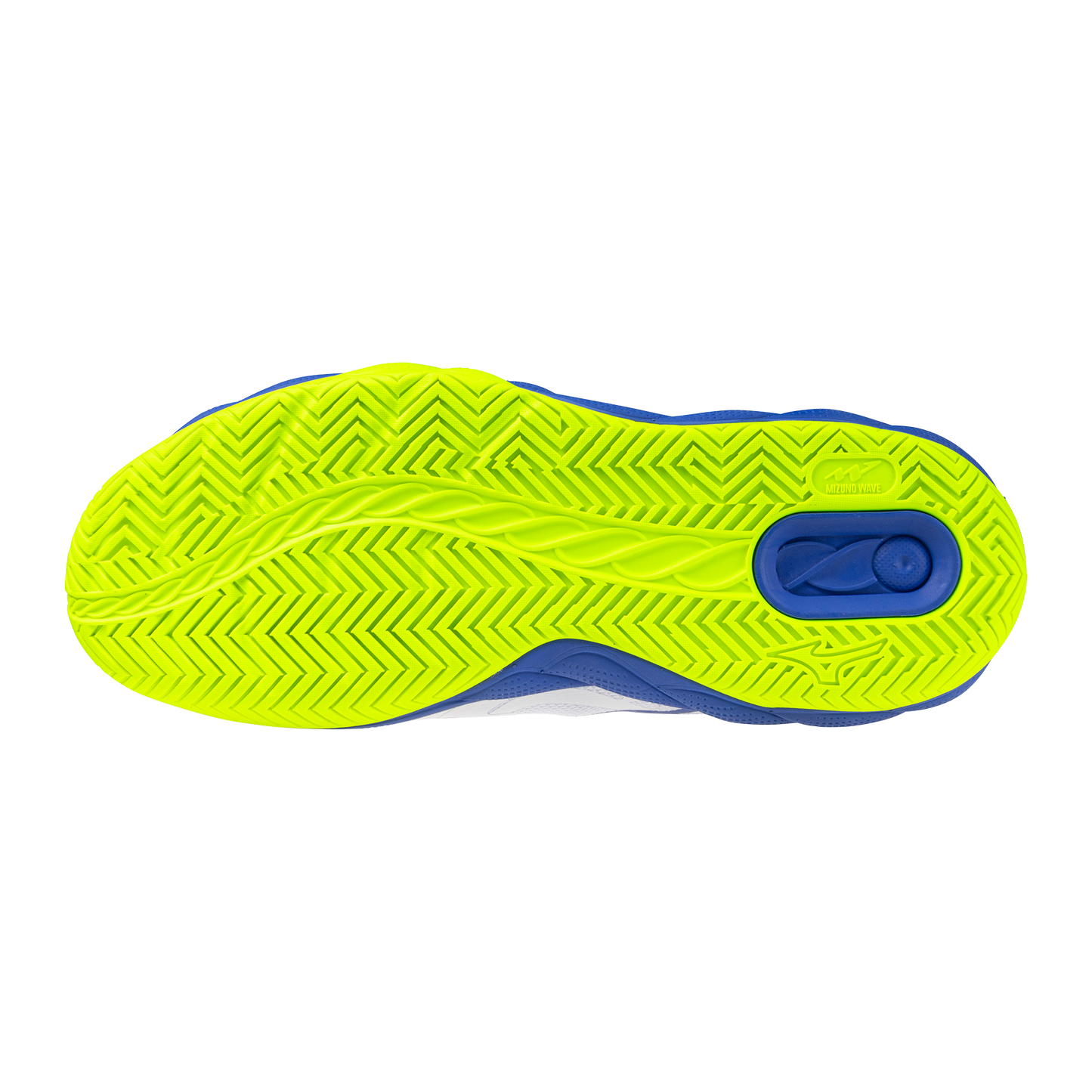 Mizuno Wave Enforce Court Men White Blue Yellow