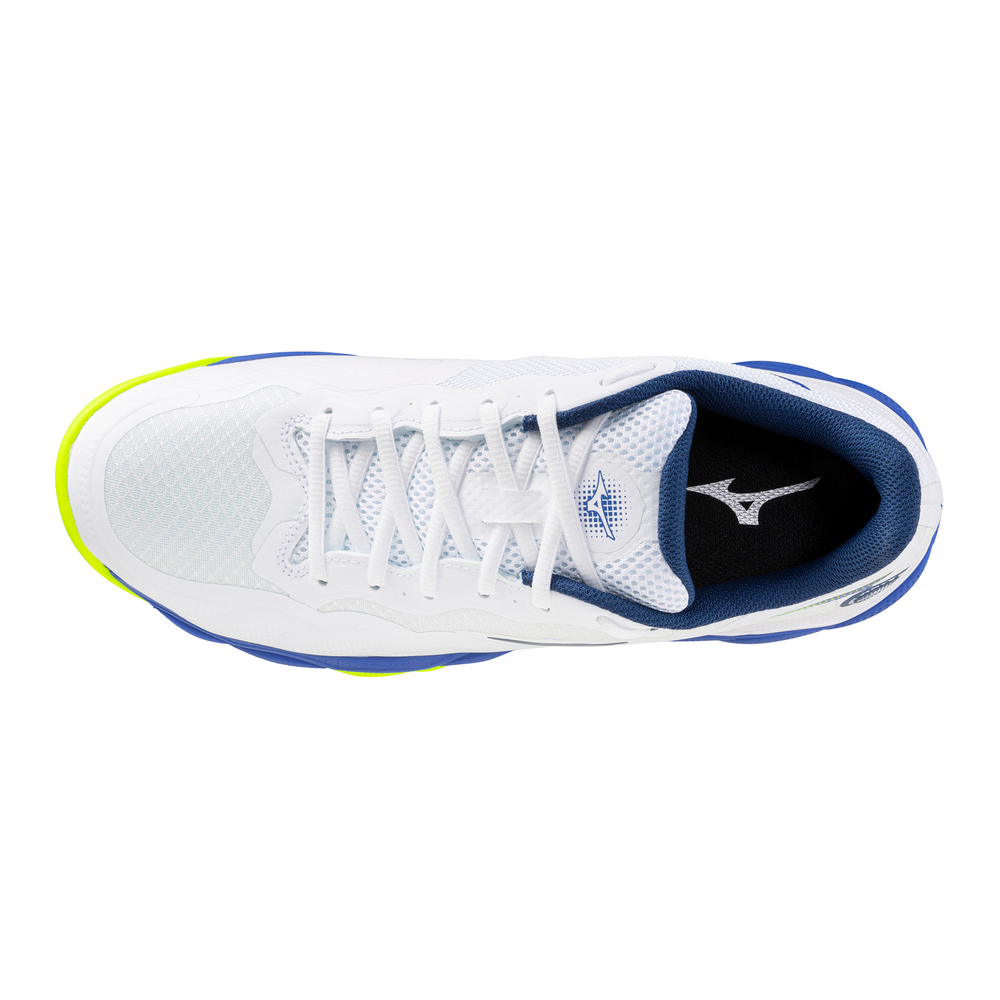 Mizuno Wave Enforce Court Men White Blue Yellow