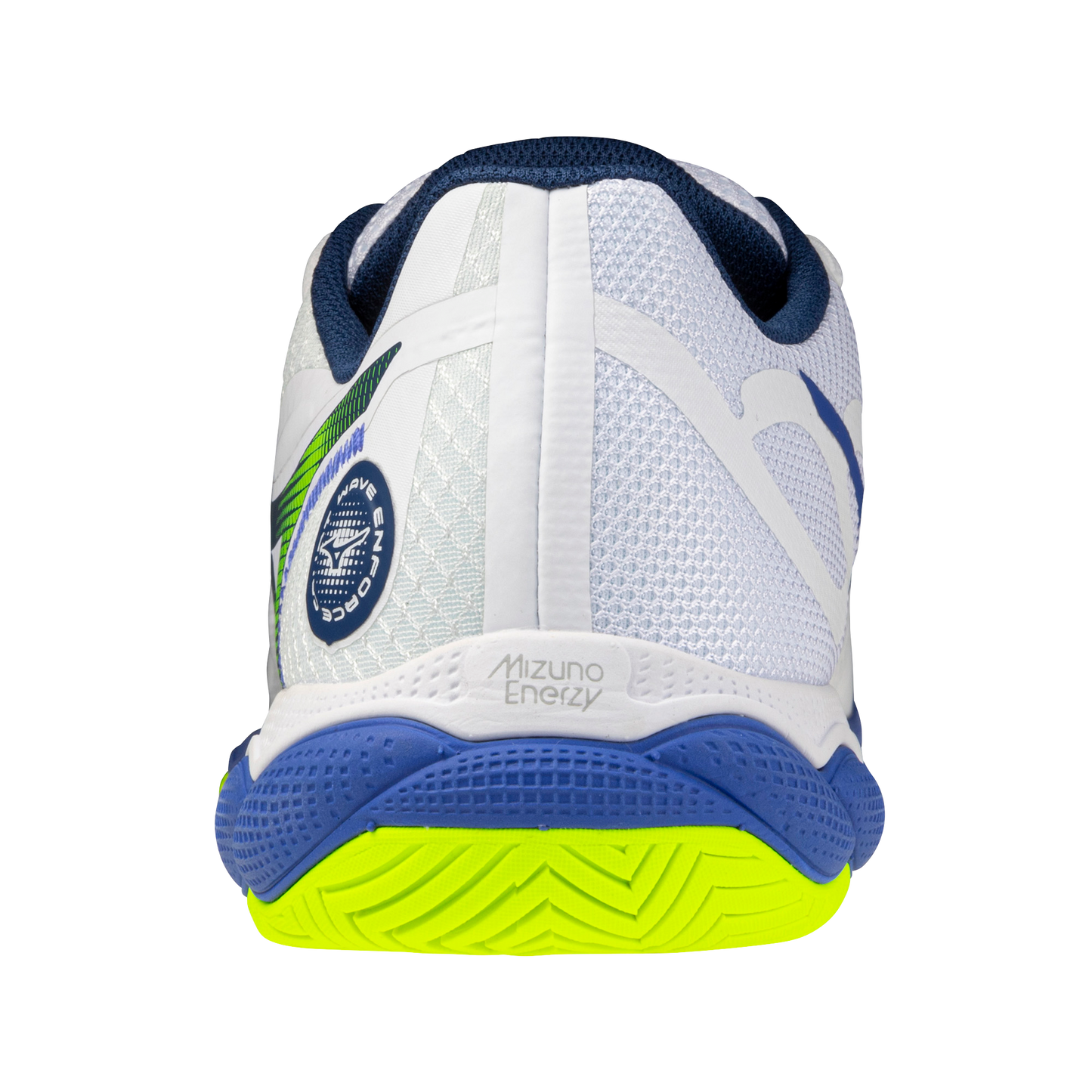 Mizuno Wave Enforce Court Men White Blue Yellow
