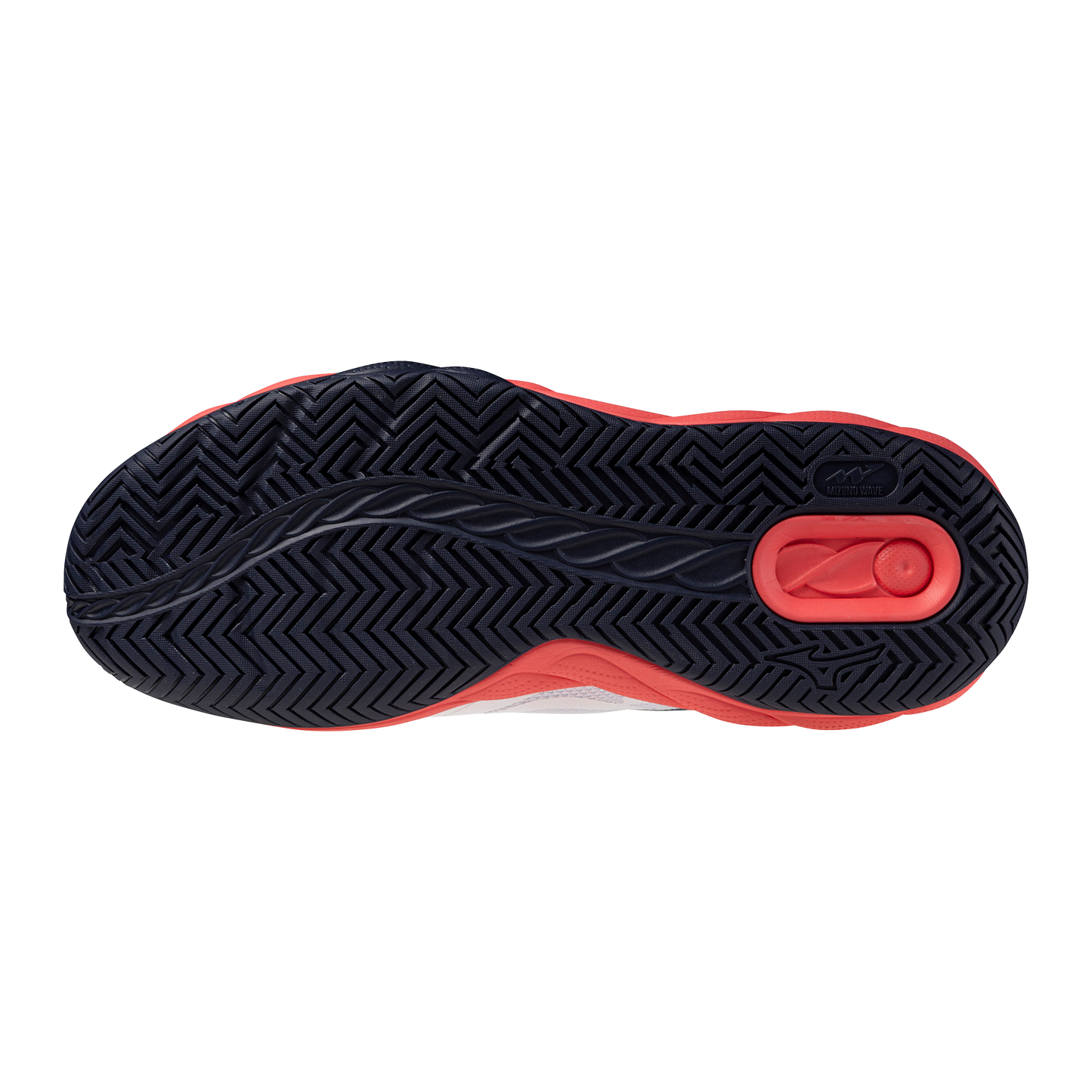 Mizuno Wave Enforce Court Men White Coral