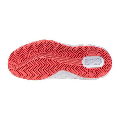 Mizuno Wave Enforce Court White Coral Women's Pickleball Shoe