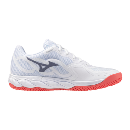 Mizuno Wave Enforce Court White Coral Women's Pickleball Shoe