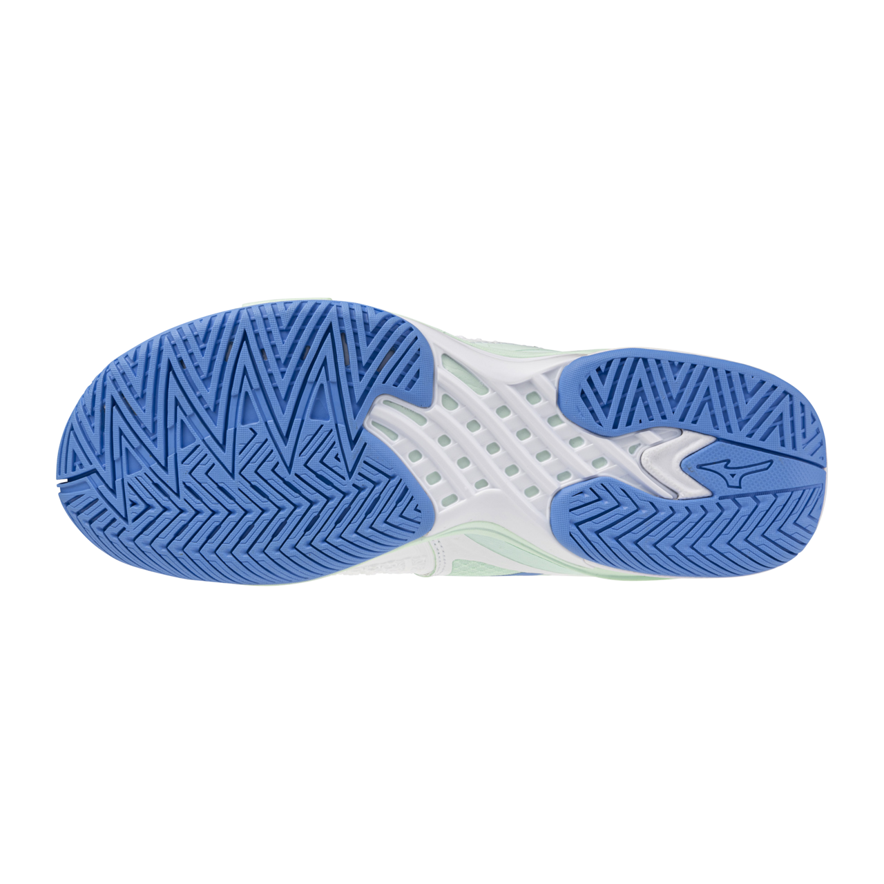 Mizuno Wave Exceed Tour 6 AC Women White Blue Pickleball Shoe