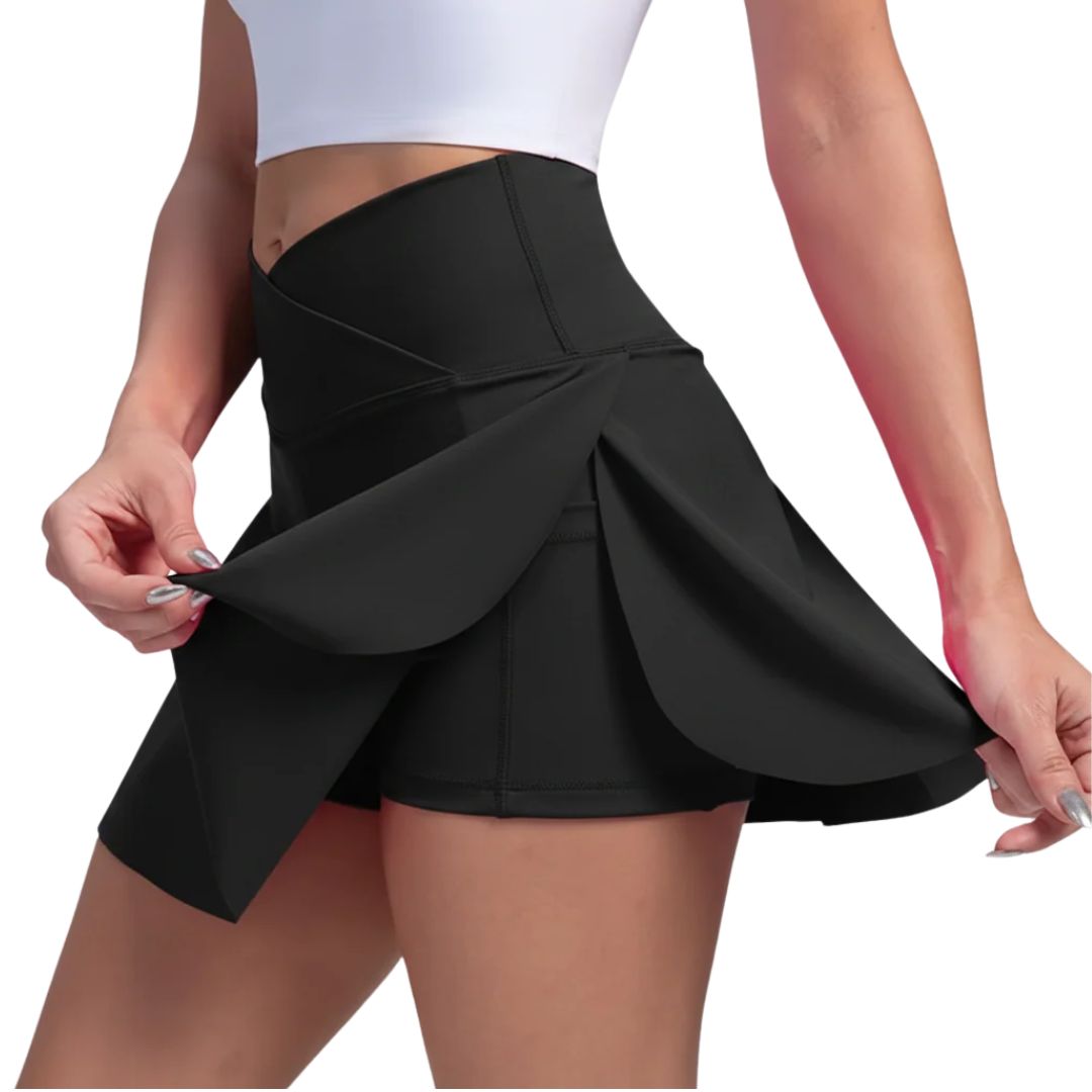 Pickleodian V Waisted Skort