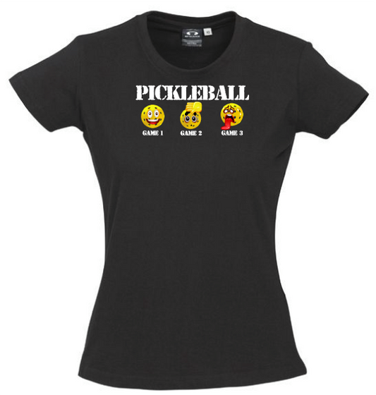 The Pickleball Collection Tee - Emoji Women