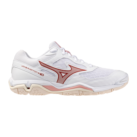 Wave Phantom 3 NB Wide WOMENS Pickleball Shoe White / Rose