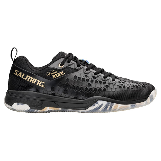 Salming Rebel Men Black Gold Pickleball Shoe